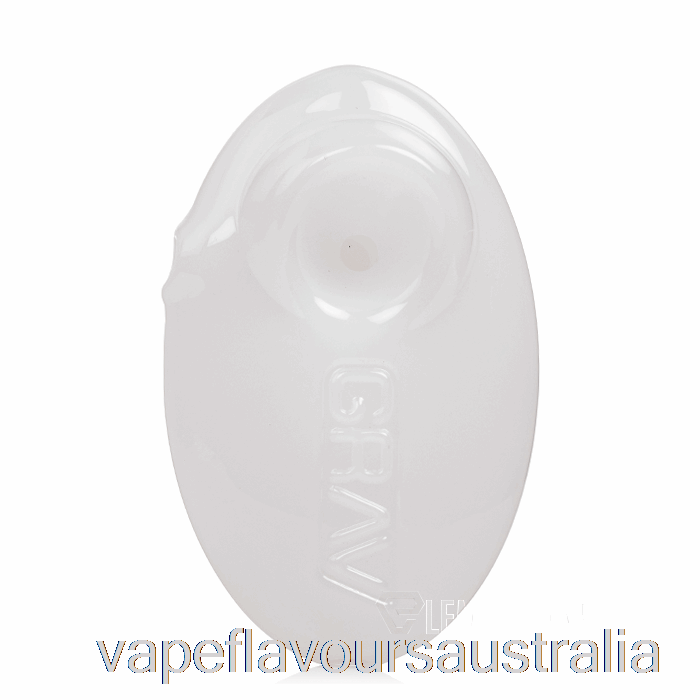 Vape Australia GRAV Pebble Spoon White